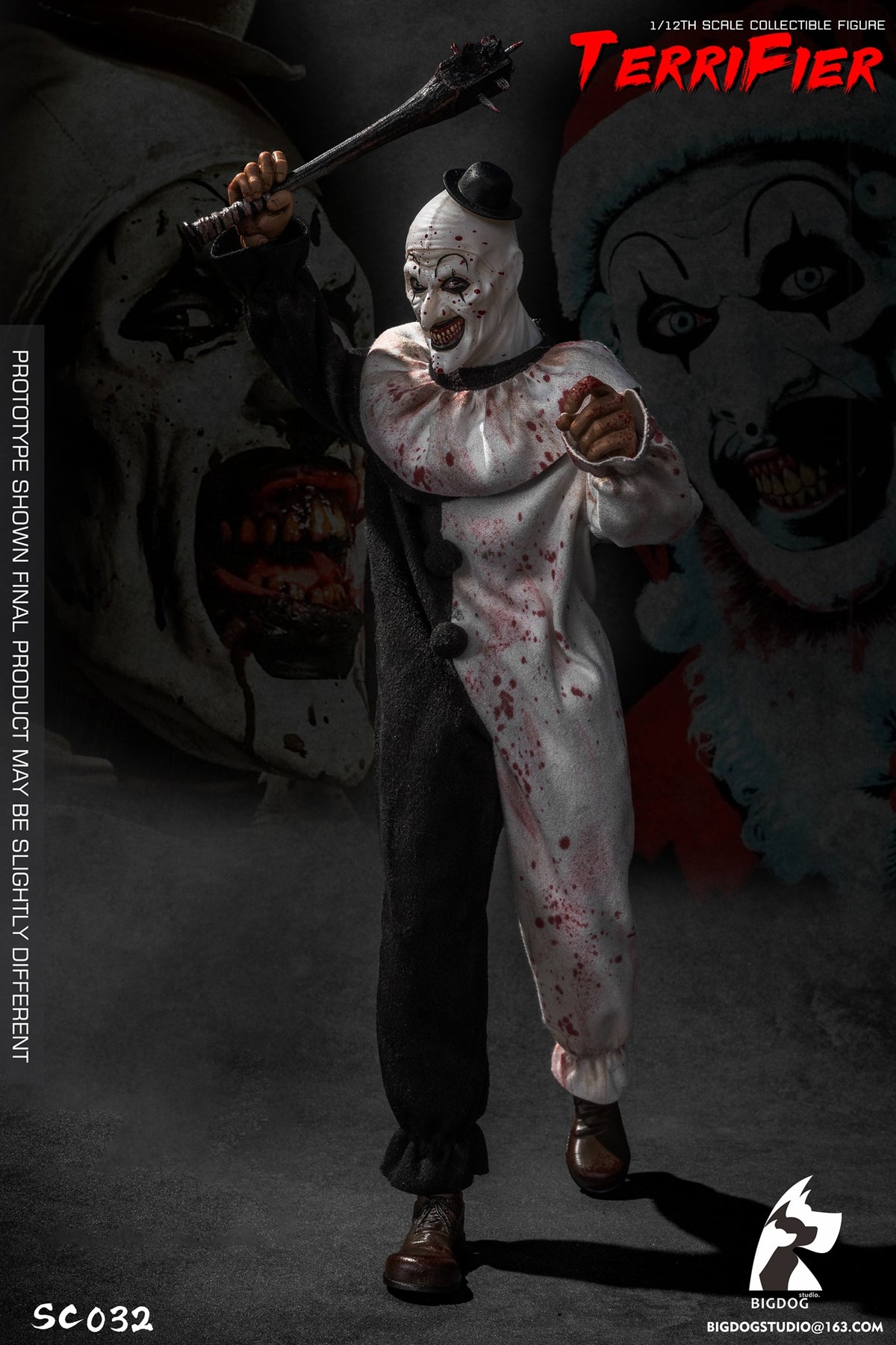 Presale BIGDOG STUDIO SC032 1/12 The Terrifier Joker Collectible Action Figure