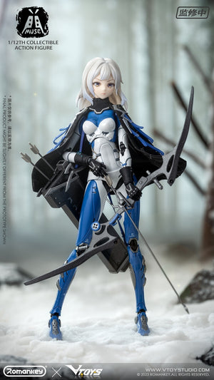 Romankey x VTOYS 1/12 MUSE 6" Collectible Female Action Figure Model Toy