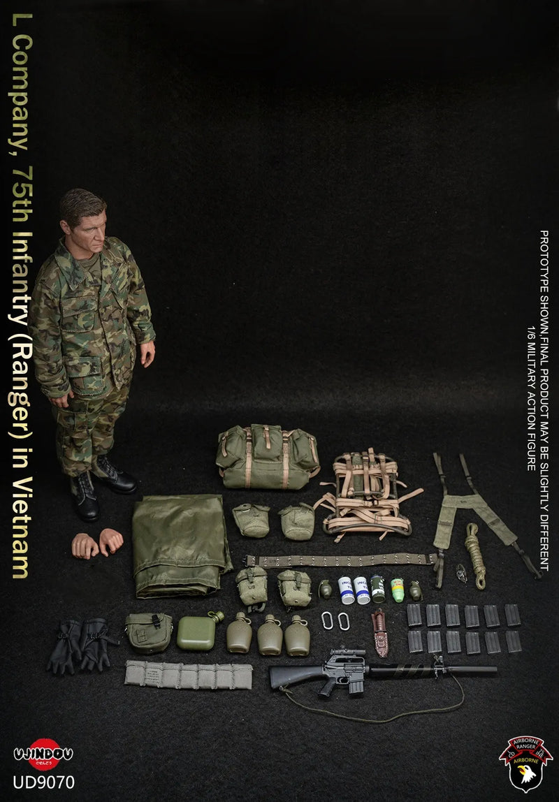 Presale UJINDOU UD9070 1/6 U.S. ARMY L Company 75th Infantry in Vietnam Figure