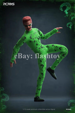 Preventa PCTOYS PC2601 1/12 Forever Riddler Carrey figura de acción masculina de colección