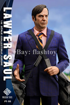 Preventa PRESENT TOYS PT-sp93 1/6 Saul Lawyer Goodman modelo de figura de acción masculina