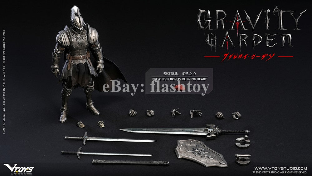 Presale VTOYS VSD011 1/12 Silvermoon Knight Collectible Action Figure Model Toy