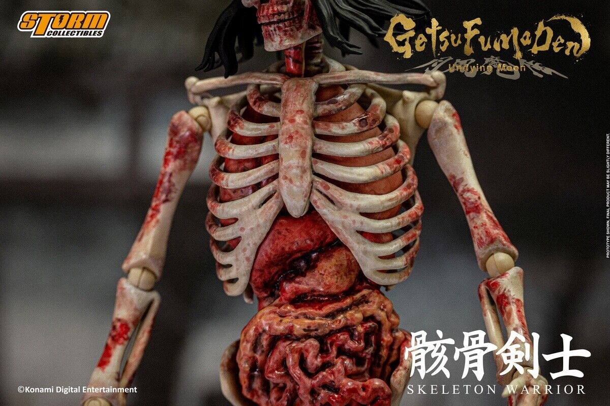 Storm Toys GFUD03 1/12 GetsuFumaDen Undying Moon Skeleton Warrior Action Figure