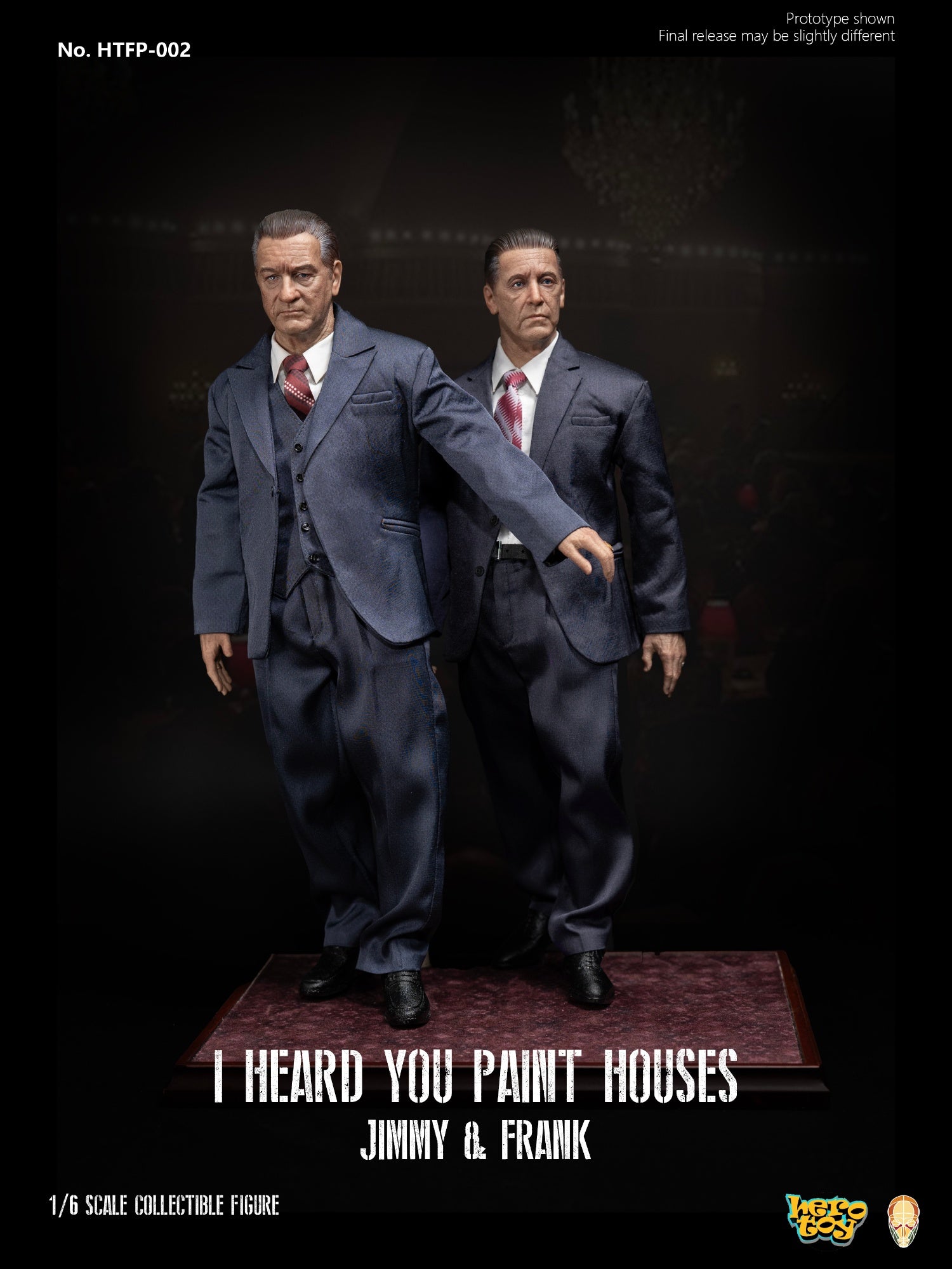 Herotoy & Facepoolfigure HTFP-002 1/6 The Irishman Frank & Jimmy Action Figures