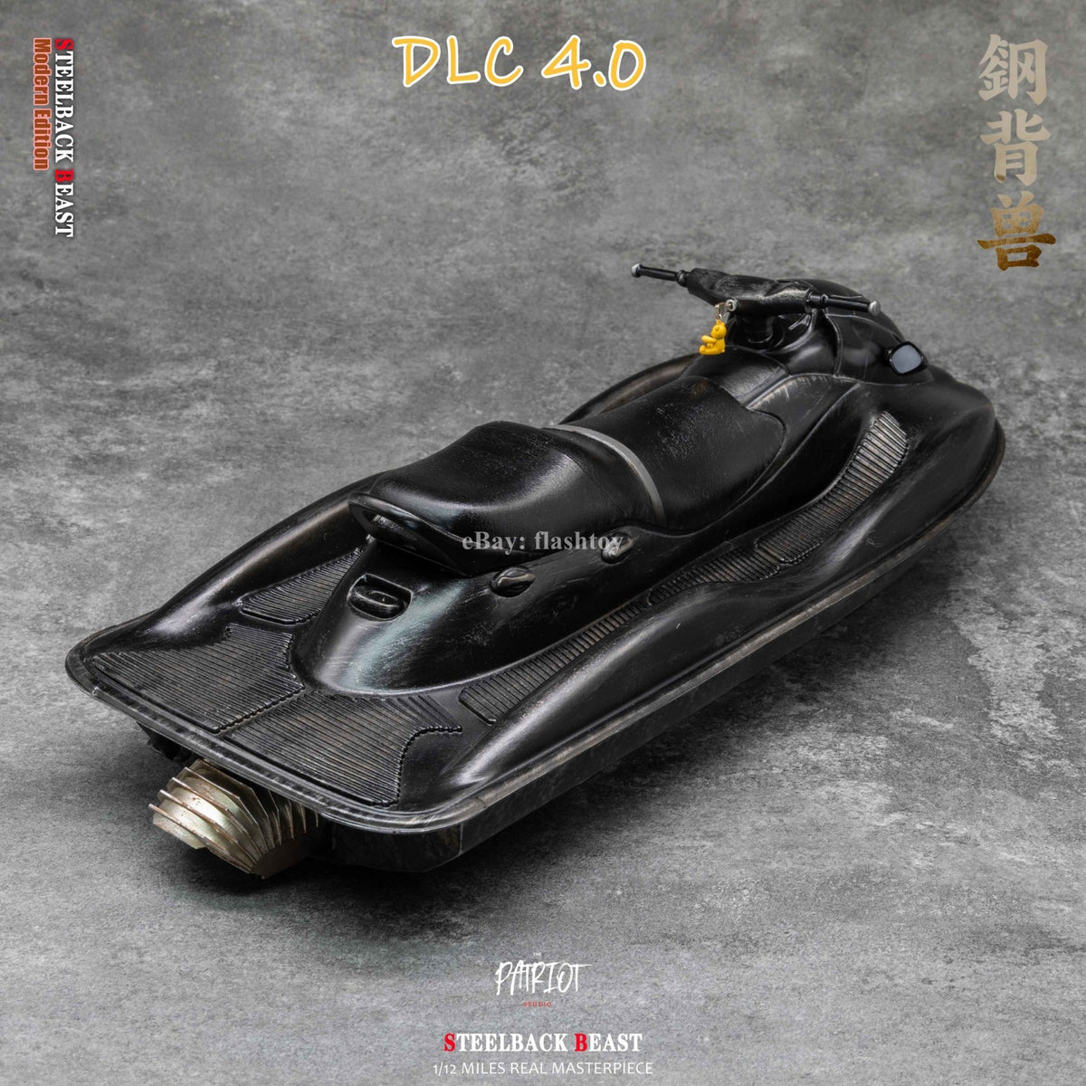 Preventa Patriot Studio 1/12 DLC 4.0 Motorboat Steelback Beast RPD Officer Leon