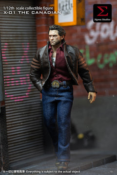 Presale Sigma Toys X-01 1/12 The Canadian Logan Collectible Action Figure Model