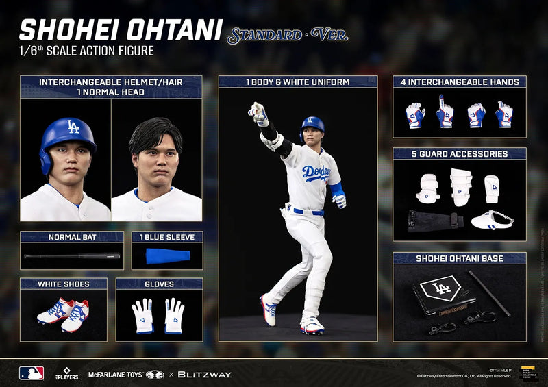 Presale McFarlane Toys x Blitzway BW-UMS-12701 1/6 Ohtani Shohei Action Figure