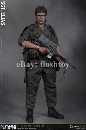 Presale DAMTOYS DMS047 1/6 Platoon Sergeant Elias 12" Male Action Figure Model