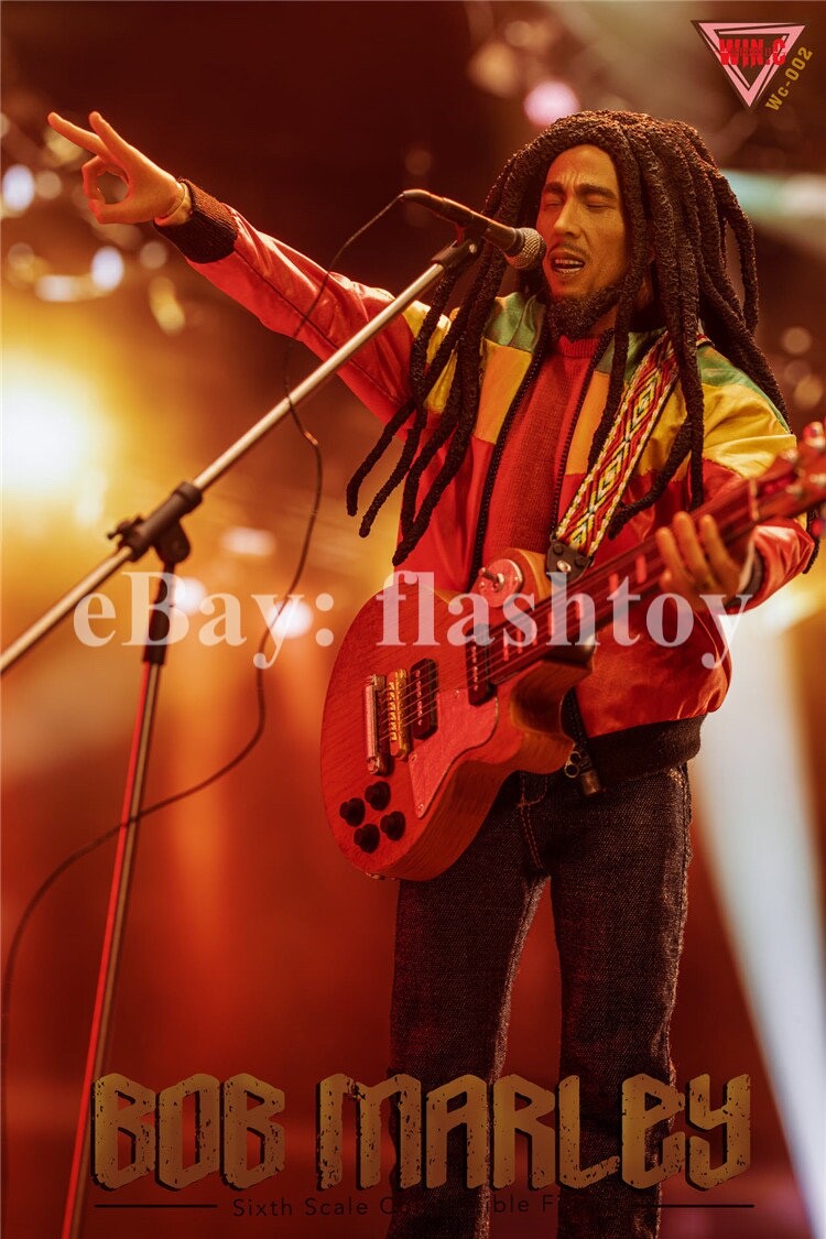 Win.c Studio WC-002 1/6 Pacifist Singer Marley Male Action Figure Model Toy