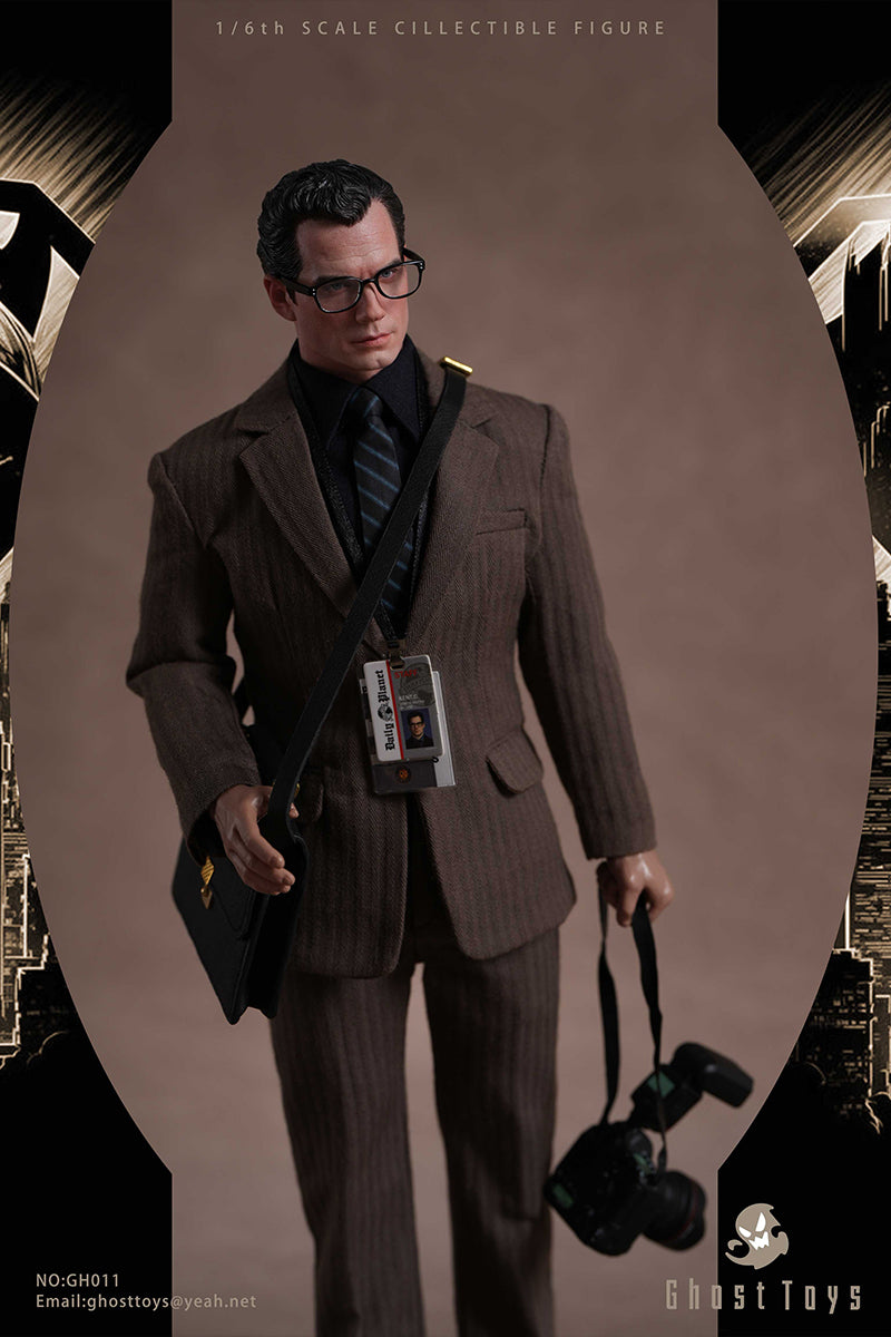 Presale Ghost Toys GH-011 1/6 Metropolis Journalist Clark Superman Action Figure Model
