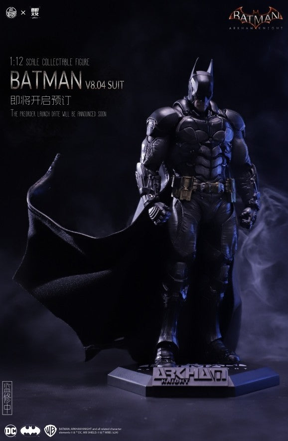 LPZZ DC001 1/12 Arkham Knight Bat Man Collectible Male Action Figure Model Toy