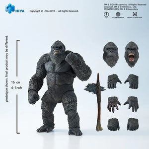 HIYA EBG0415 Godzilla vs Kong The New Empire 16CM Collectible Action Figure Toy
