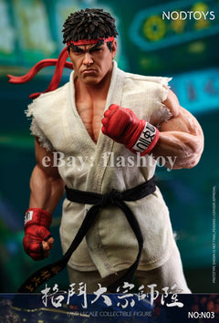 Presale NODTOYS NOD-N03 1/6 Grandmaster of Fighting Ryu Action Figure Model Toy