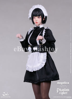 Presale DAMTOYS GLC01 1/6 Phantom Cipher Zero Trace  Angelica Action Figure Toy