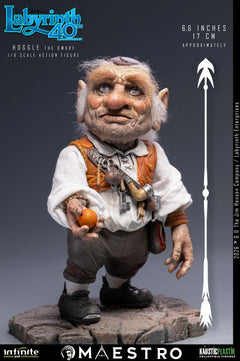 Preventa Infinite 1/6 Labyrinth Jareth Hoggle The Dwarf figura de acción de colección