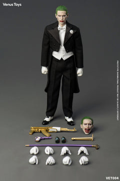 Presale Venus Toys VET004 1/12 Suicide Task Squad The Joker Leto Action Figure