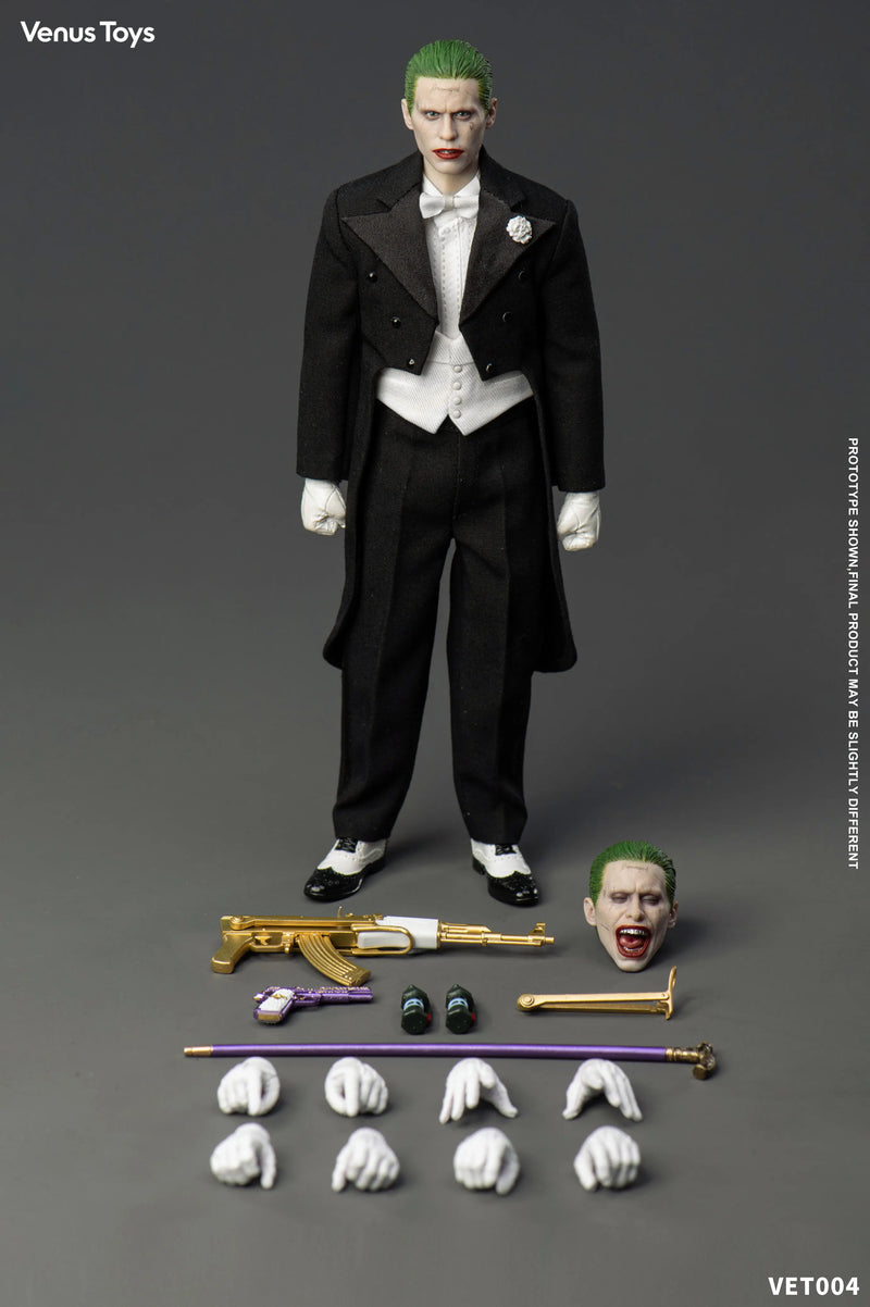 Presale Venus Toys VET004 1/12 Suicide Task Squad The Joker Leto Action Figure