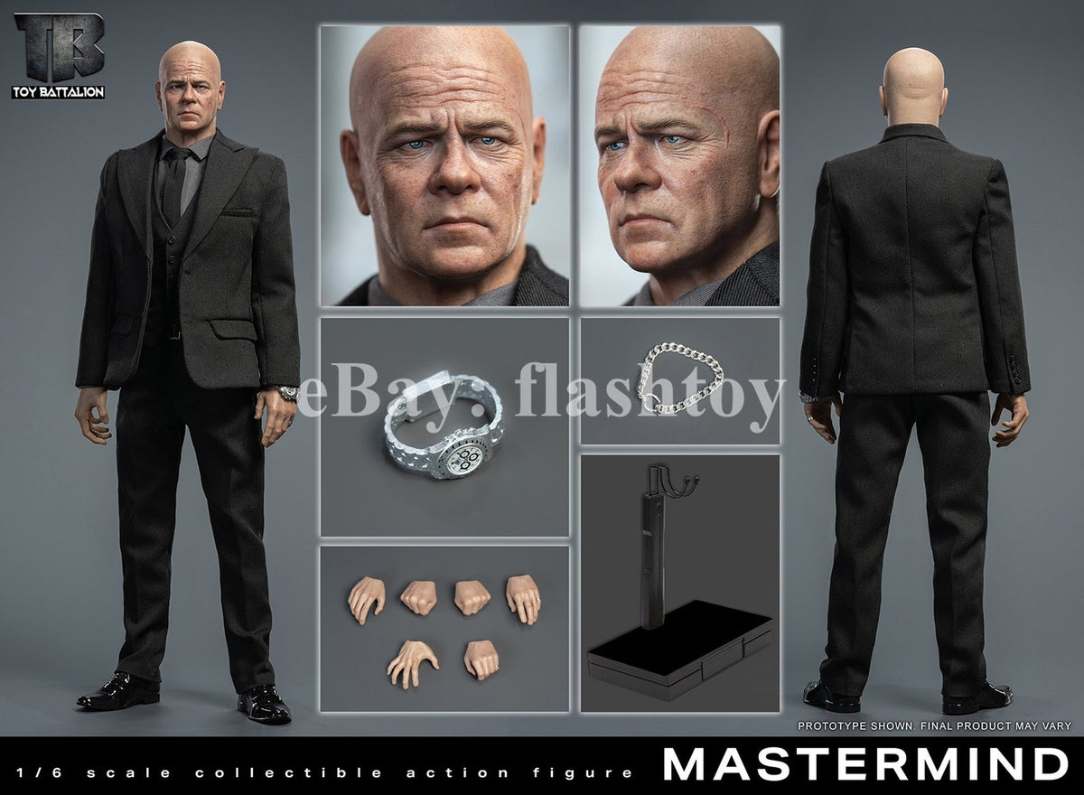 Presale TOYS BATTALION TB021 1/6 Mastermind 12" Male Action Figure Model Toy