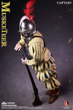COOMODEL SE138 1/6 Spanish Conquistador Musketeer Sergeant modelo de figura de acción