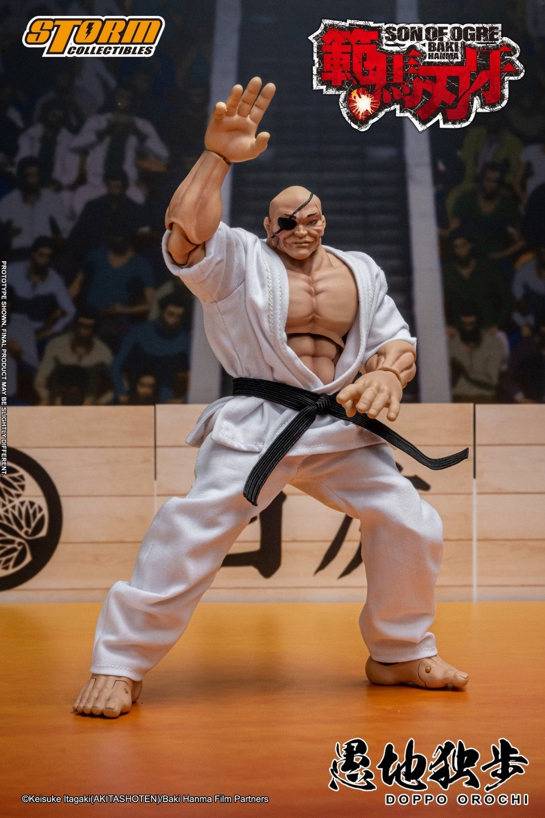Storm Toys KIBK06 1/12 Son Of Ogre Baki Hanma Doppo Orochi Action Figure Model