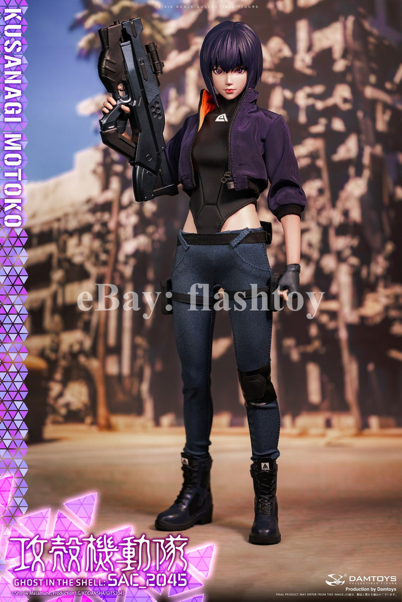 Presale DAMTOYS DMS042 1/6 Ghost in the Shell SAC Motoko Kusanagi Casual Ver.
