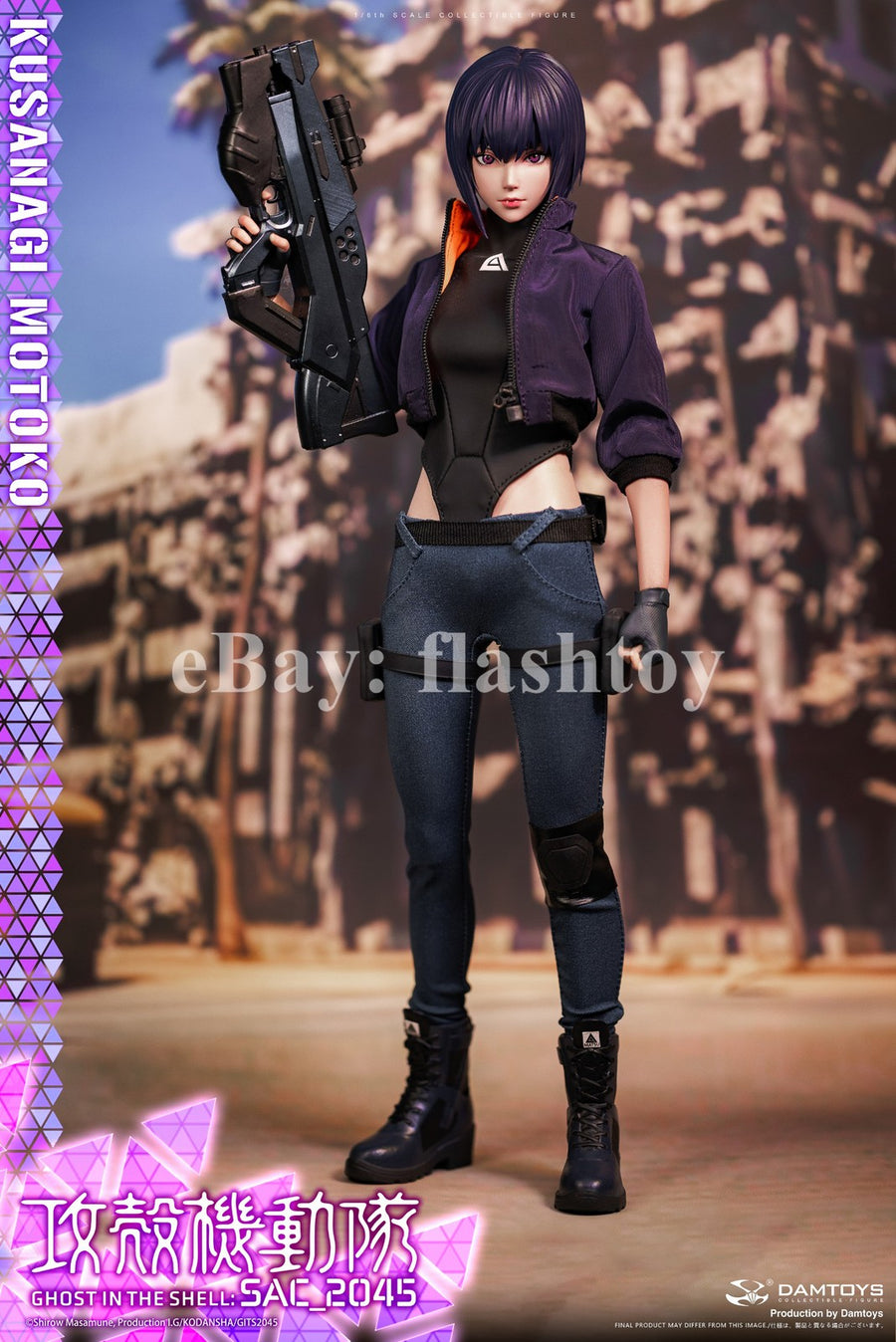 Preventa DAMTOYS DMS042 1/6 Ghost in the Shell SAC Motoko Kusanagi Casual Ver.
