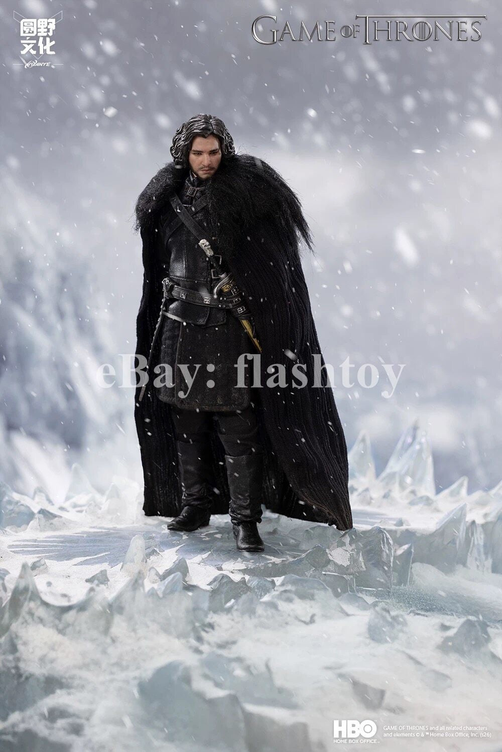 Presale YUANYE 1/12 Game of Thrones Jon Snow Male Action Figure Model Standard