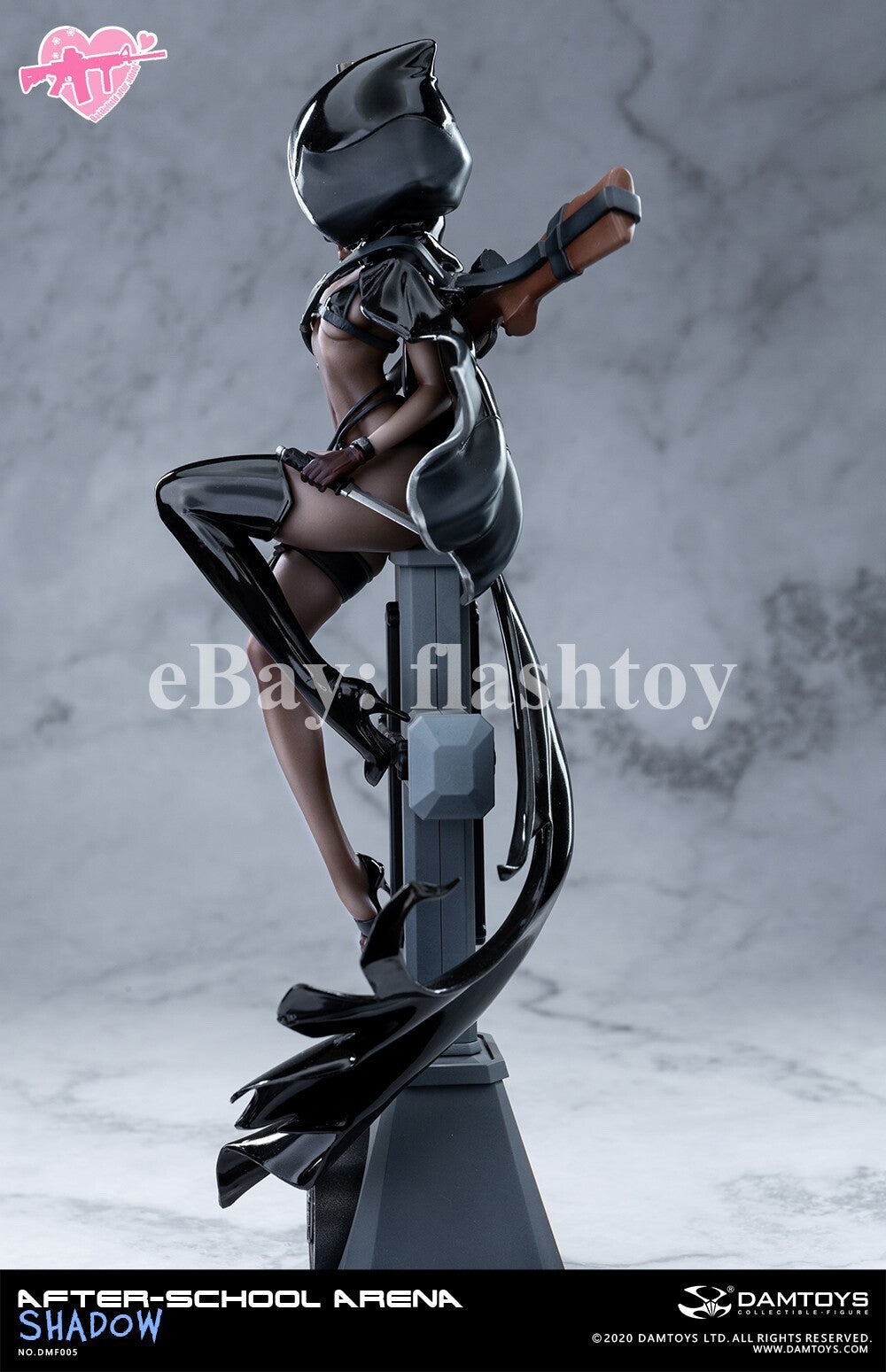 DAMTOYS DMF005 1/7 After-School Arena No.5: Shadow Female Figure Statue Model