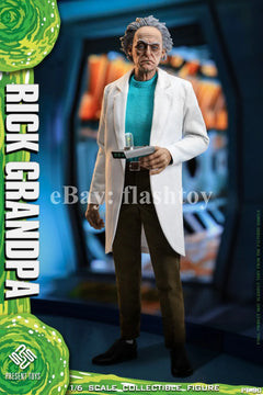 Preventa PRESENT TOYS PT-sp90 1/6 Rick Grandpa 12" figura de acción masculina de colección