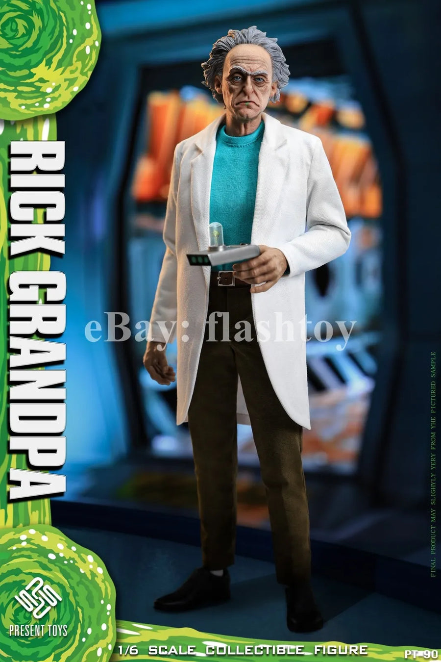 Vorverkauf PRESENT TOYS PT-sp90 1/6 Rick Opa 12" männliche Actionfigur Modellspielzeug