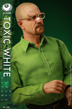 Black 8 Toys BK-006 1/6 Breaking Toxic Mr.White The Bad modelo de figura de acción