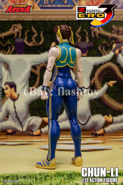Preventa Storm Arena SFSA06 1/12 Street Fighter Zero 3 CHUN-LI figura de acción