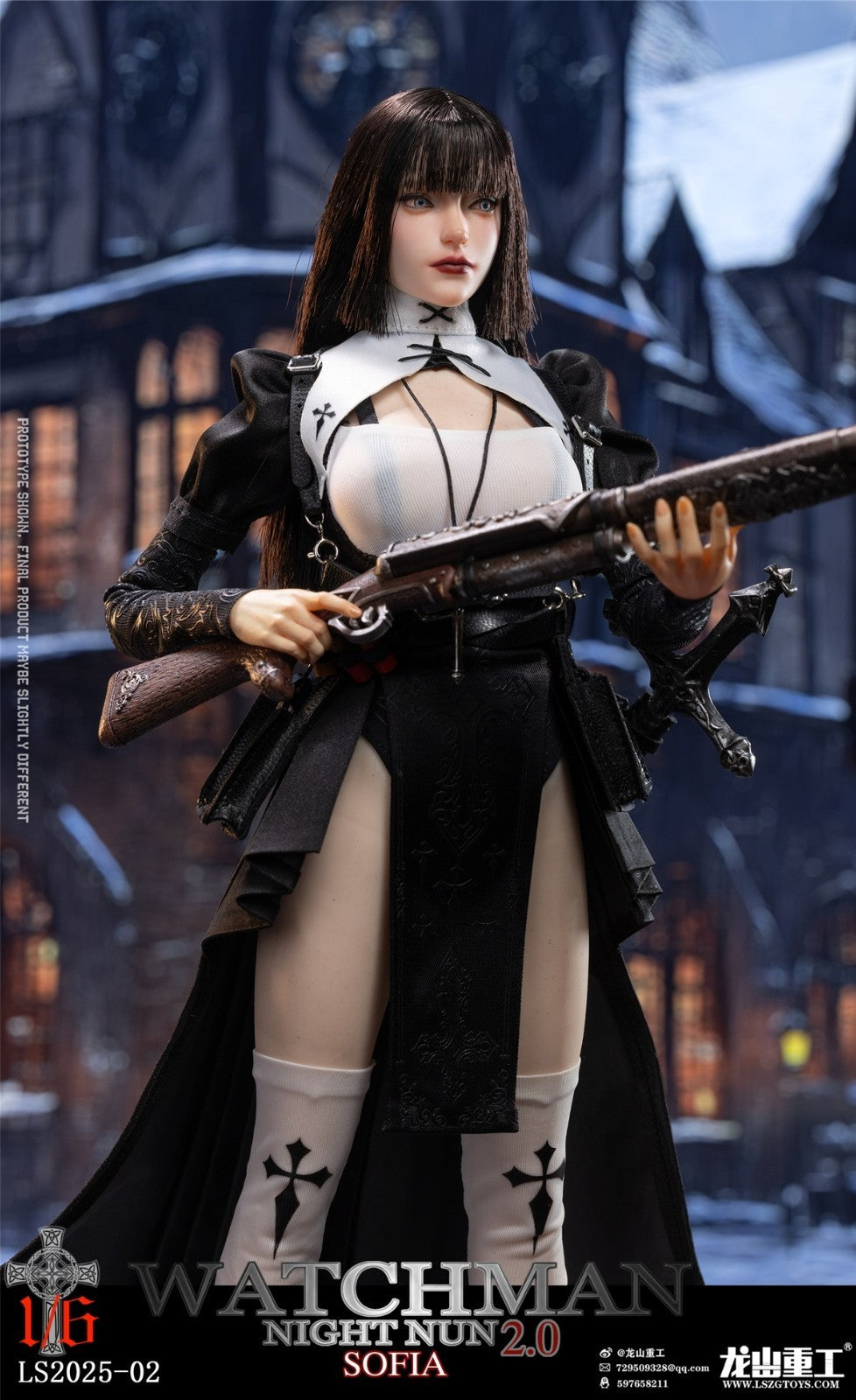 Longshan LS2025-02A 1/6 Redemption of the Night Sophia 2.0 Figure Deluxe Ver.
