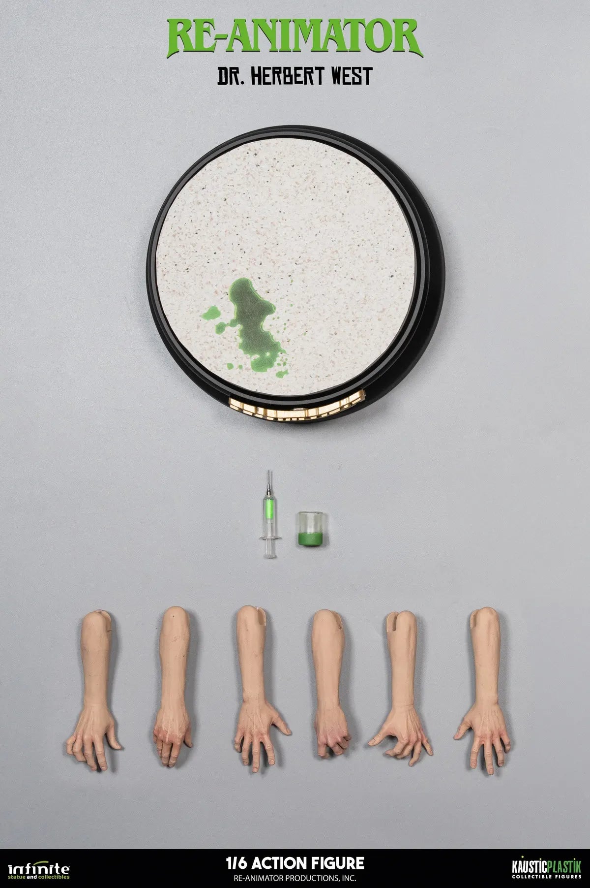 Presale Infinite 1/6 Re-Animator Doctor Herbert West Male Action Figure Model Standard Ver.