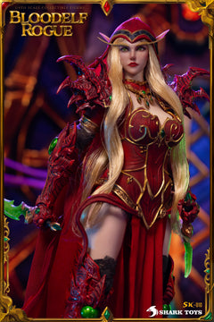 SHARK TOYS SK-010 1/6 Blood Elf Rogue Valeera Female Action Figure Model