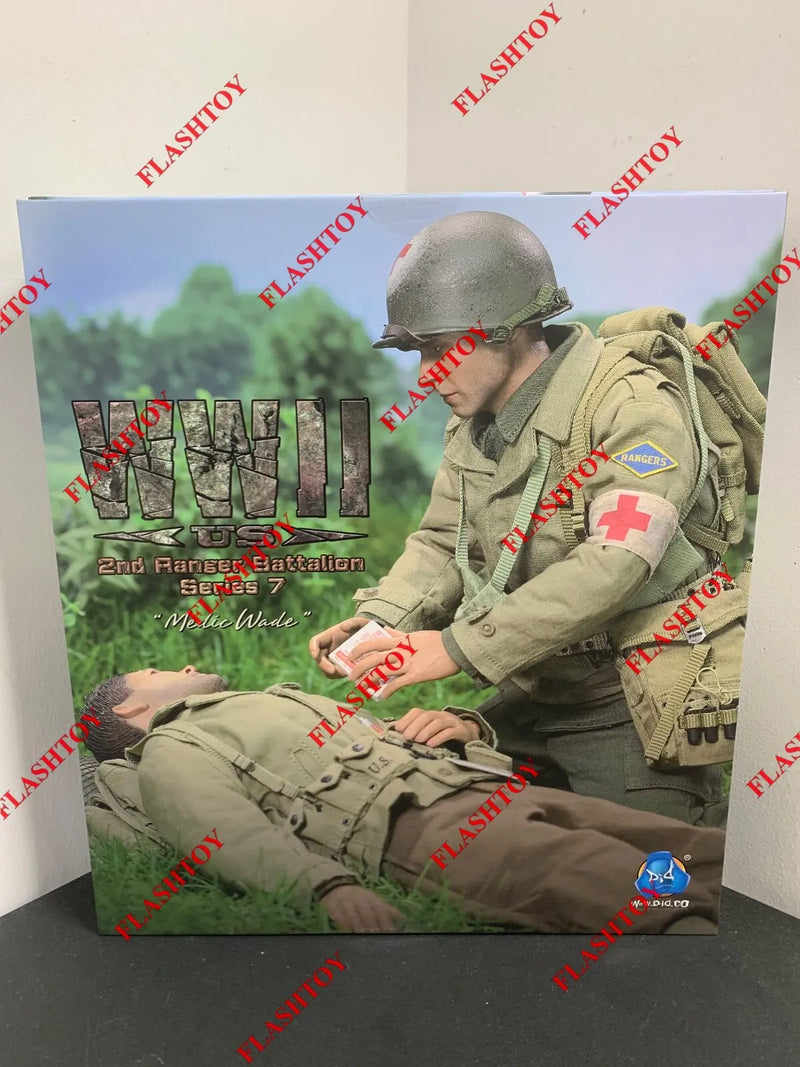 DID A80189 1/6 WWII US 2nd Ranger Battalion Medic Wade 12" Action Figure Model