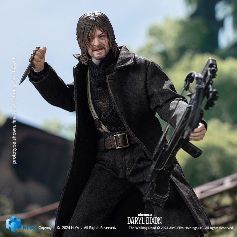 HIYA ESW0310 1/12 The Walking Dead Daryl Dixon modelo de figura de acción de colección