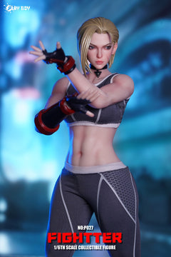 PLAY TOY P027 1/6 Street Girl the Fighter 6 Cammy Female Action Figure Model Toy