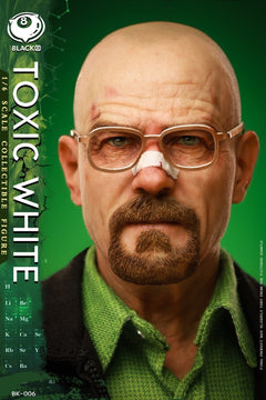 Black 8 Toys BK-006 1/6 Breaking Toxic Mr.White The Bad modelo de figura de acción