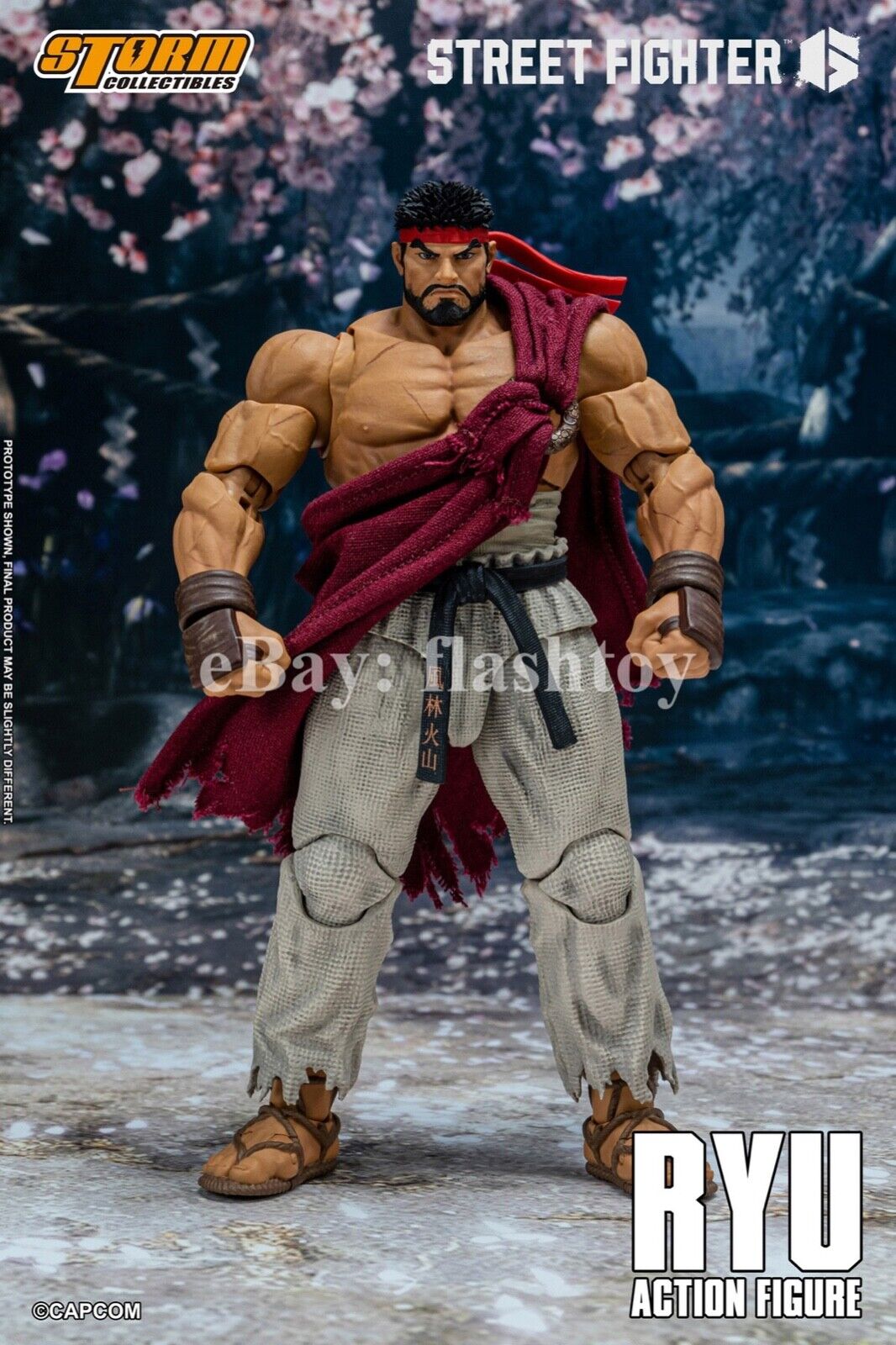 Storm Toys CPSF28 1/12 STREET FIGHTER 6 RYU Collectible Male Action Figure Model