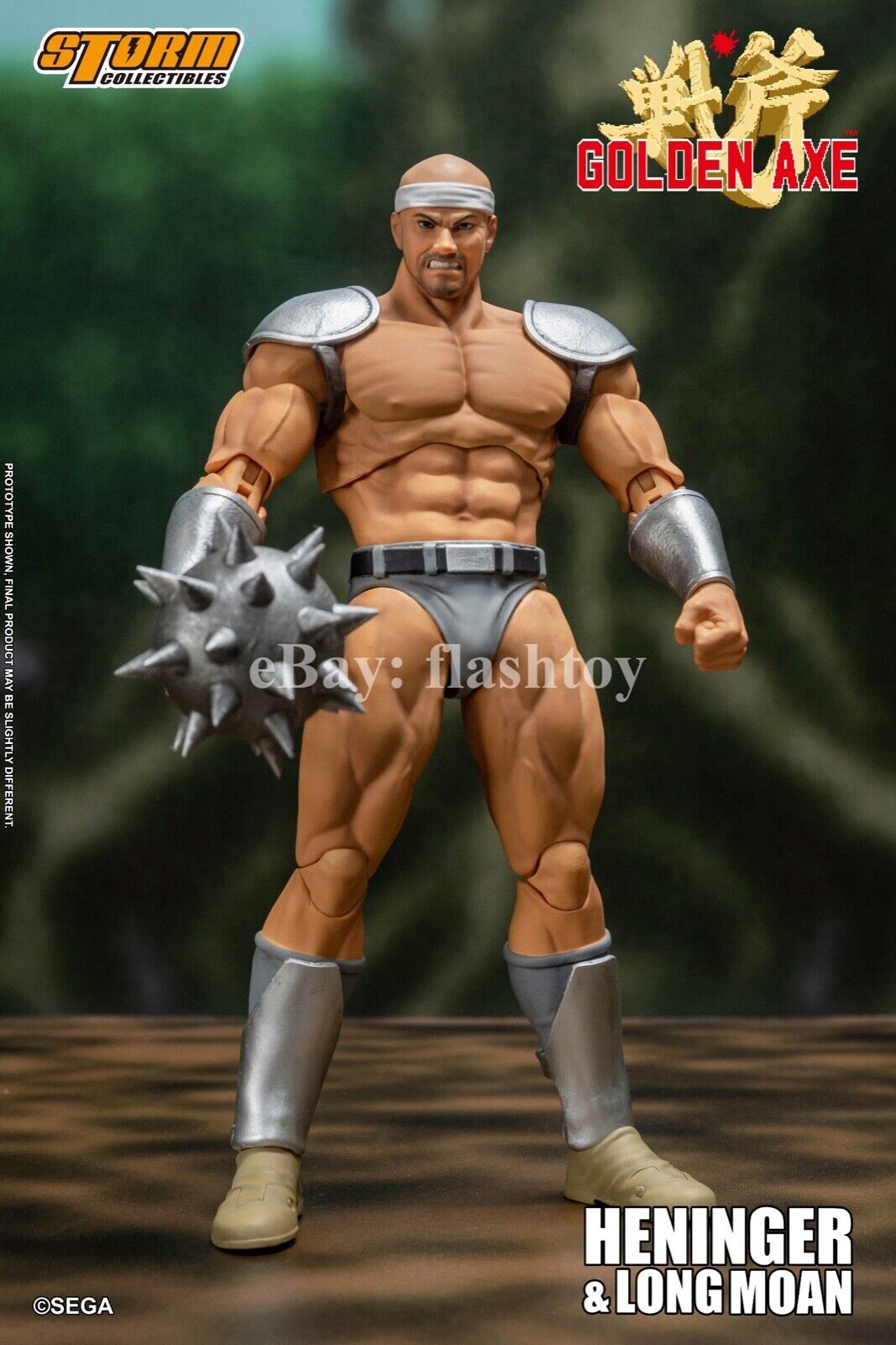 Storm Toys SGGX09 1/12 Golden Axe HENINGER &amp; LONG MOAN Action Figure Double Set