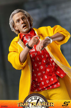 Saturn Toys ST002 1/6 Time Traveler Dr. Brown figura de acción masculina de colección