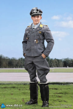 DID D80190 1/6 WWII German Luftwaffe Ace Pilot Erich Hartmann figura de acción