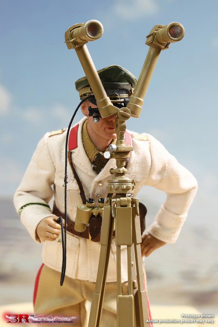 3R TG80004 1/12 Erwin Rommel The Desert Fox 6" Male Action Figure Model Toy