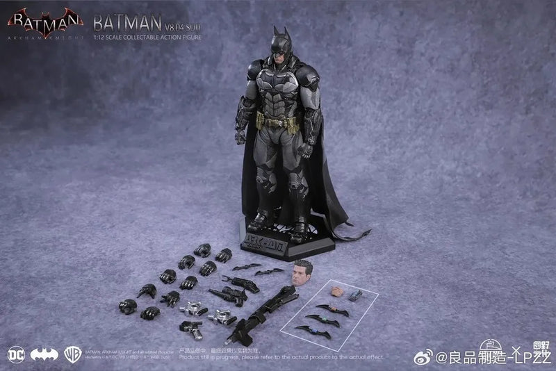 LPZZ DC001 1/12 Arkham Knight Bat Man Collectible Male Action Figure Model Toy