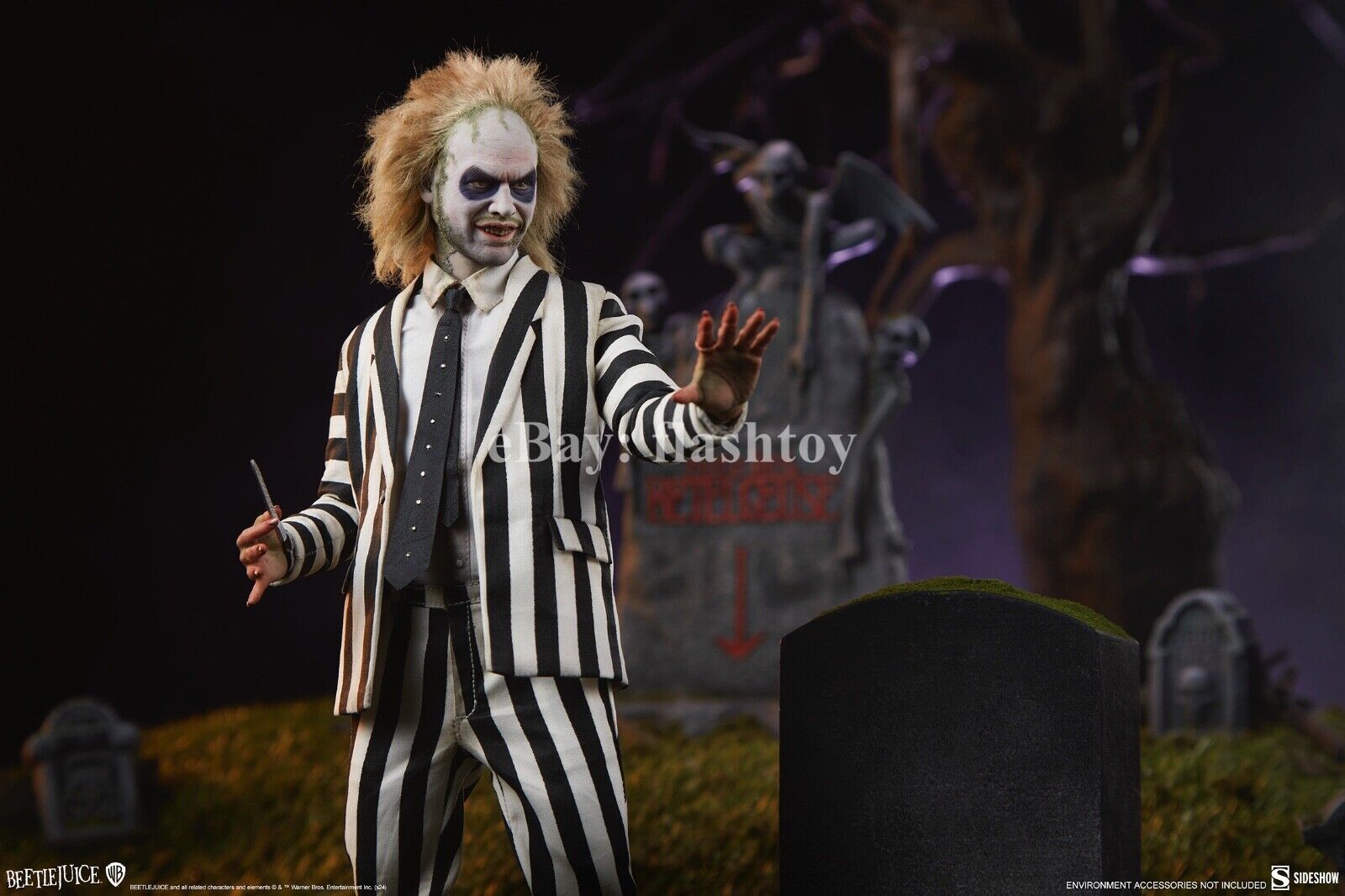 Sideshow 100490 1/6 Beetlejuice Michael Keaton 12" Male Action Figure Model Toy