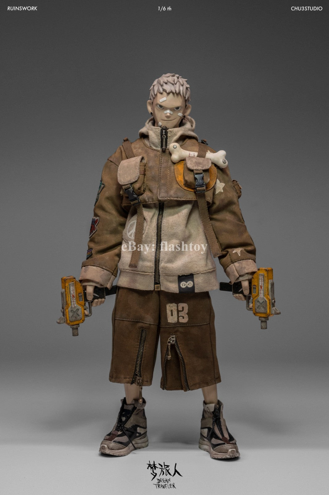 Preventa CHU3STUDIO 1/6 RUINSWORK Dream Traveler Handy Mark modelo de figura de acción