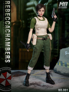 Preventa M8 STUDIO No.001 1/6 Resident Zombie Evil Crisis Rebecca figura de acción