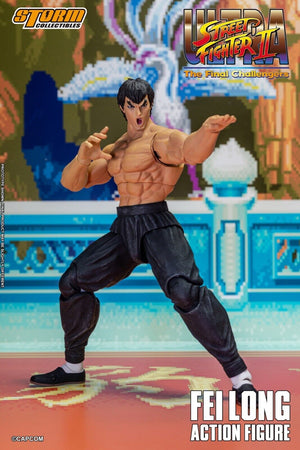 Storm Toys CPSF24 1/12 ULTRA STREET FIGHTER II FEI LONG Male Action Figure Model