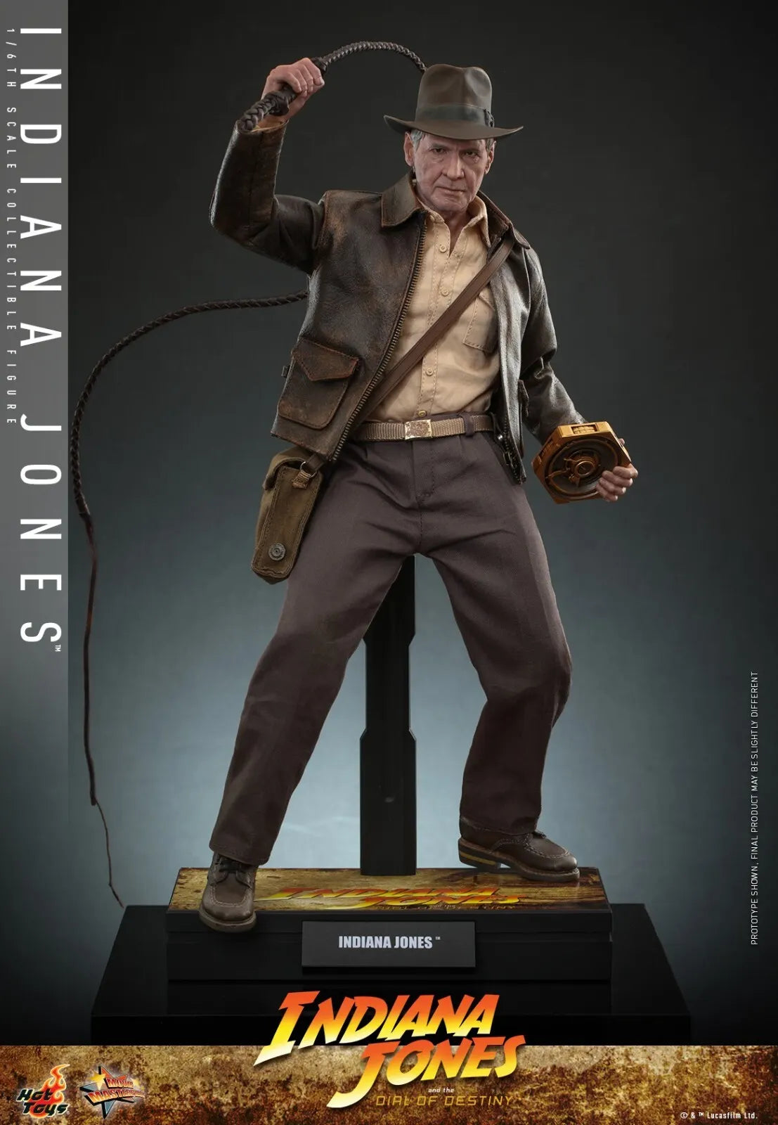Hot Toys MMS716 1/6 Indiana Jones and the Dial of Destiny Male Action Figure Toy